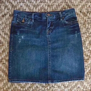 Old Navy Denim Blue Skirt